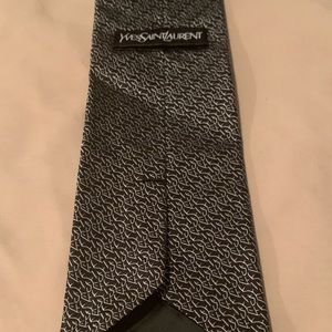 YSL Men’s silk tie Bloomingdales exclusive